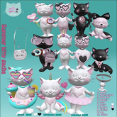 *CK* Summer kitty nerd pink