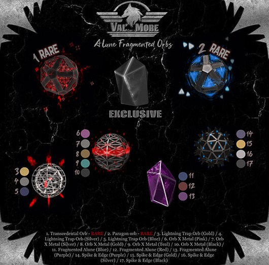3. [Val'more] Alune Fragmented Orbs
