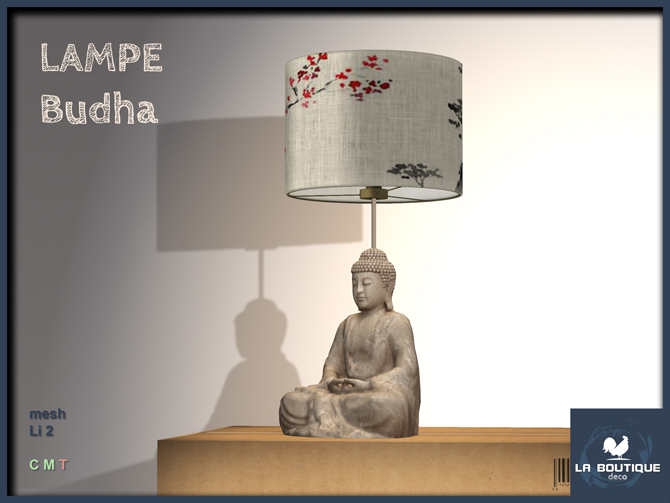 LA BOUTIQUE - lampe Budha