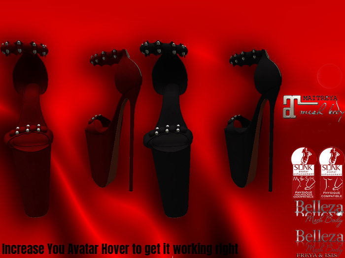 Demo Avery 9 inch Heels
