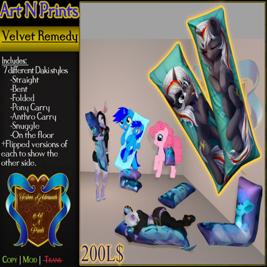{A&P} Pony Daki Set - VelvetRemedy - *BOXED* -Add To Unpack-