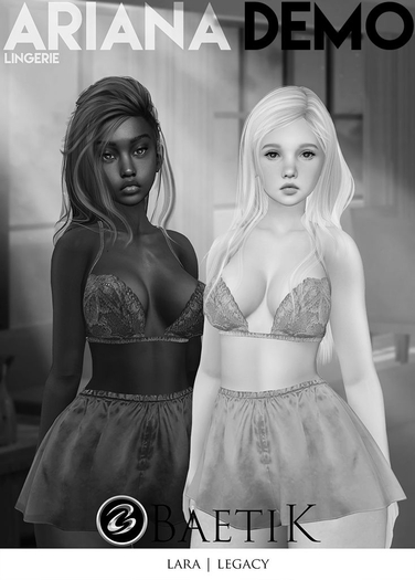 Baetik : Ariana Lingerie : Demo