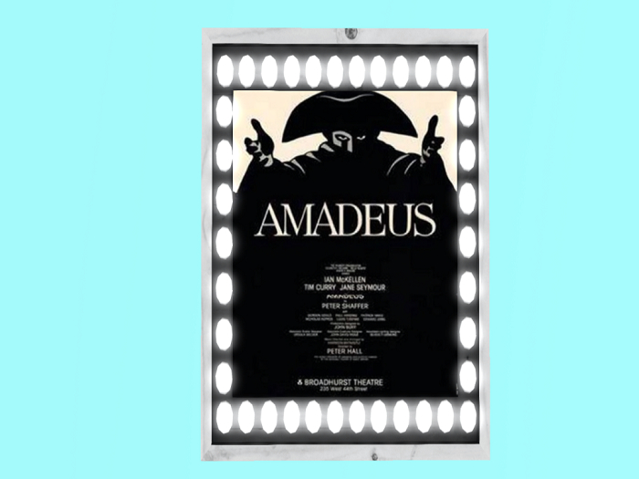 Broadway Playbill-lighted-Amadeus