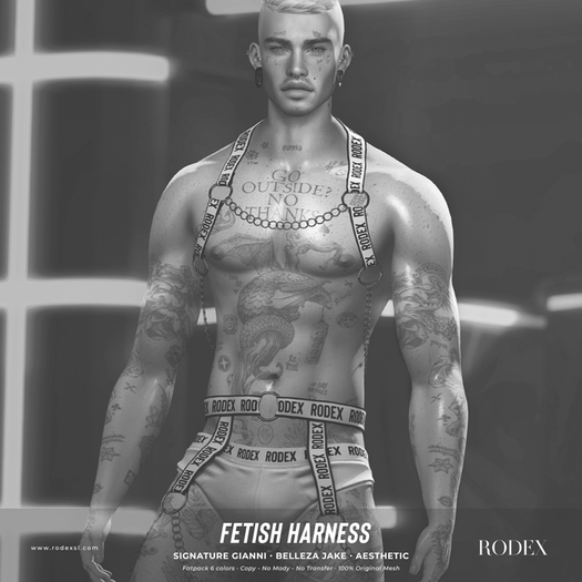 RODEX: Fetish Harness Bottom DEMO