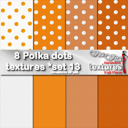 8 Polka dots FP set13