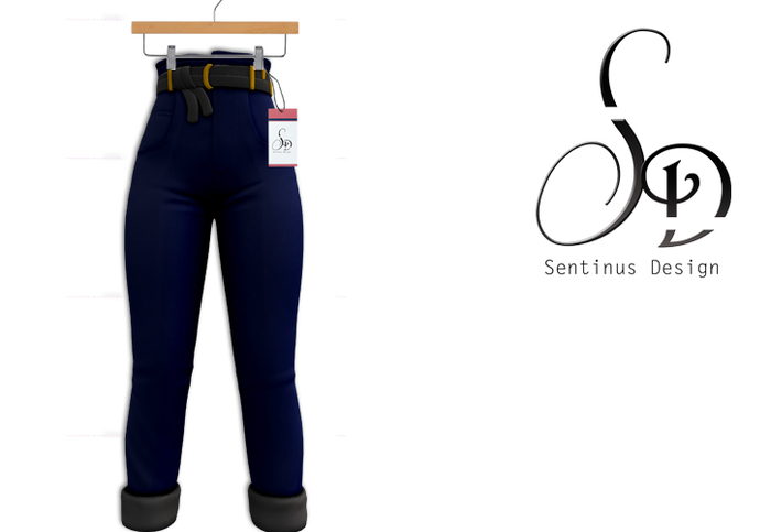 -Sentinus- Jisoo Pants Blue