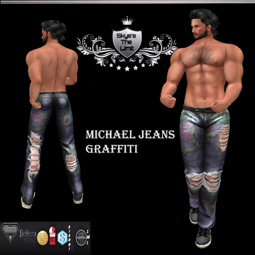 :STLF: MICHAEL JEANS GRAFFITI