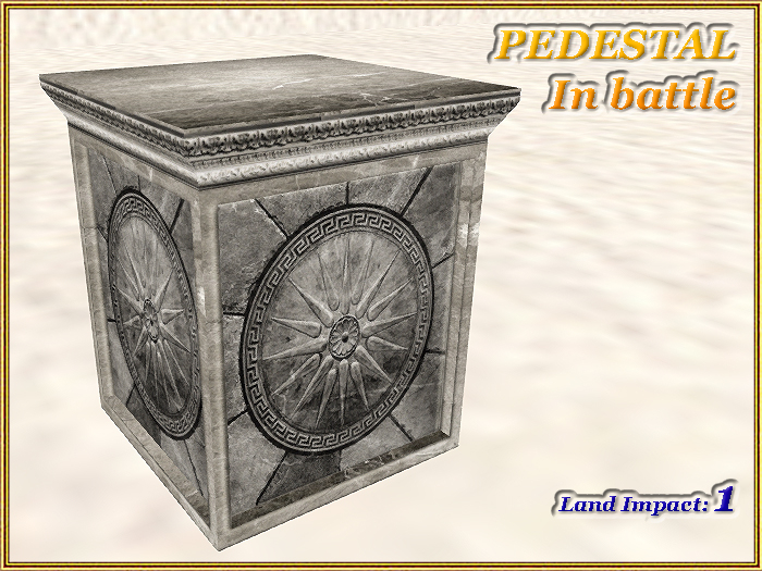 PEDESTAL - In battle (1 LI) (Full perm)