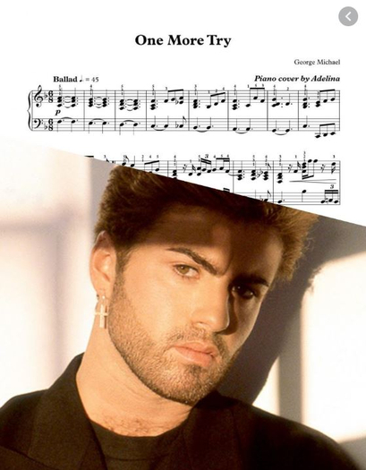 George Michael One More Try Dancer