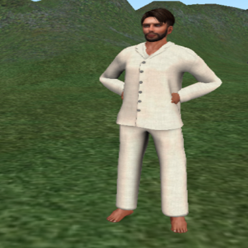 White Linen Pajamas (boxed)