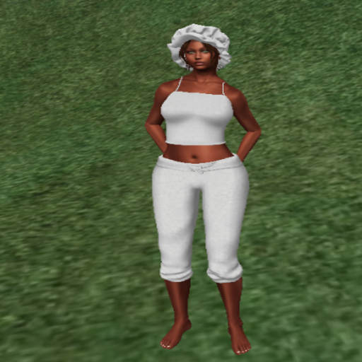 Nightwear Outfit - White (boxed)