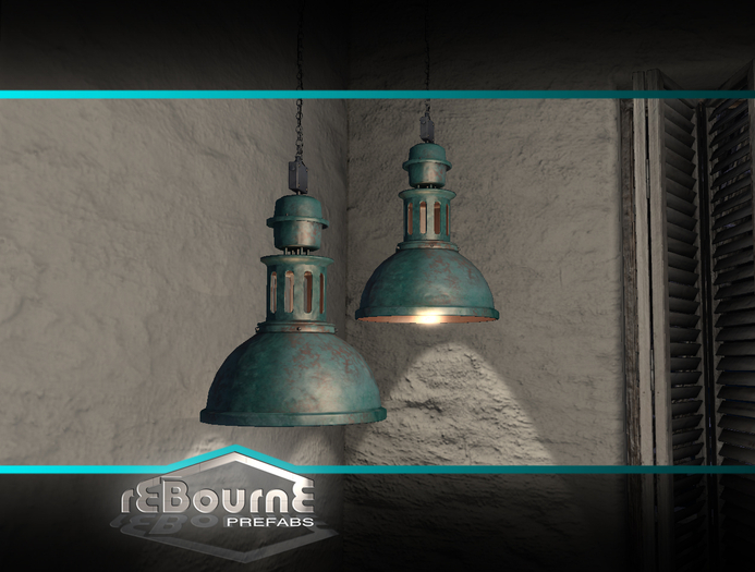 reBourne Prefabs Industrial Lamp Oxid copy (click to wear)