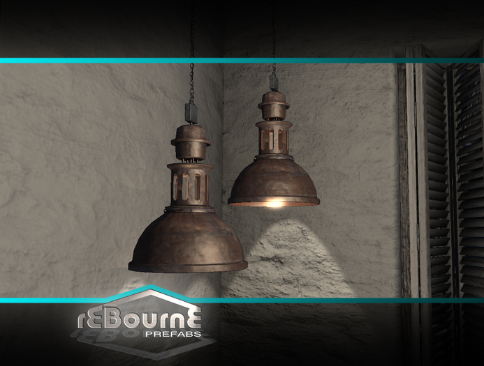 reBourne - Industrial Lamp (Copper) COPY