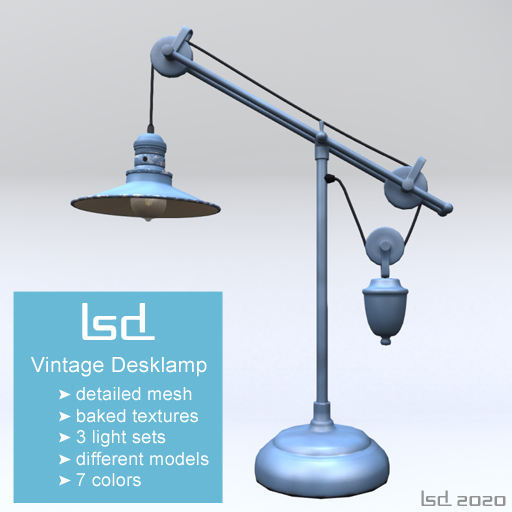 LSD Vintage_Desklamp *boxed
