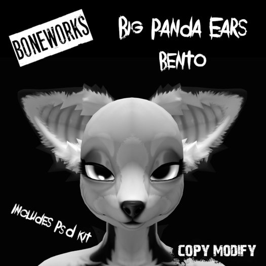 !Boneworks! > Big Panda Ears (boxed)