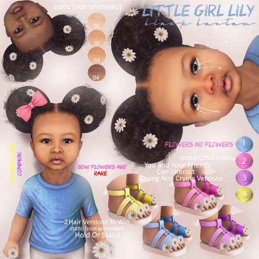 *[BB] Cry Little Lily Bow 3 Tone 03 RARE