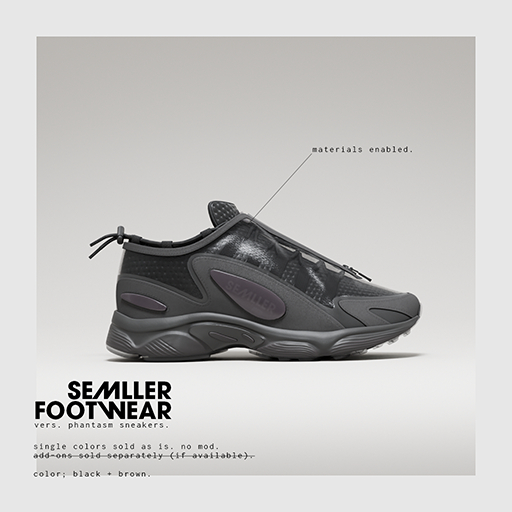 Semller - Phantasm Sneakers Black & Brown (add)