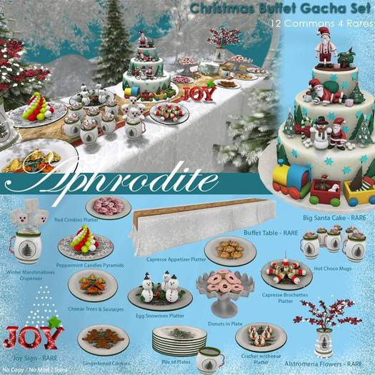 <Aphrodite> "Xmas Gacha"  JOY sign RARE