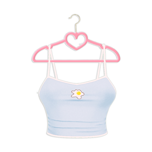 { Mikan. } Soft Girl Tank - Egg {ADD}