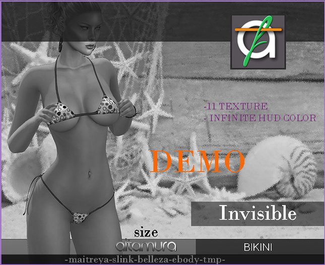:-AF-: "Invisible - Bikini"  - DEMO