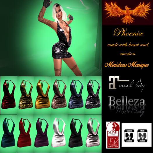 Phoenix Minidress Monique