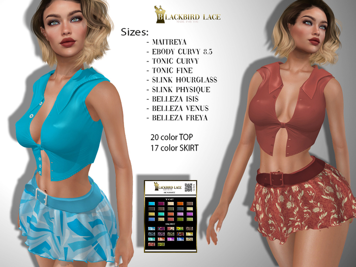 Beatrice outfit by Blacbird Lace