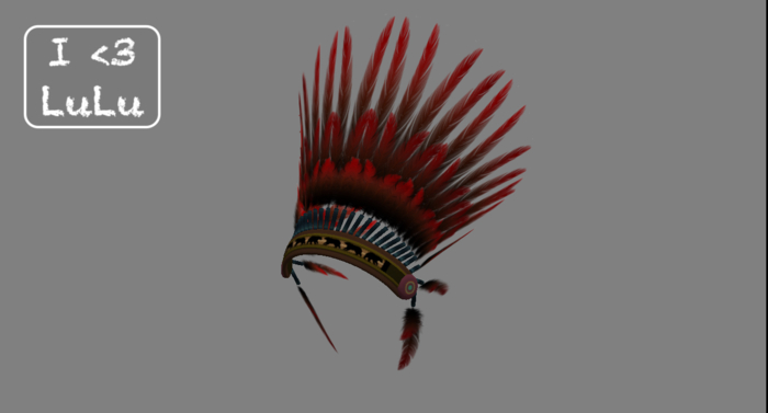 I<3LuLu Native Headdress
