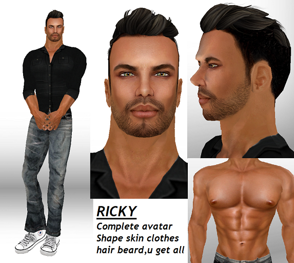 RICKY Complete avatar & outfit V1