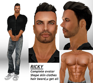 RICKY Complete avatar & outfit V1