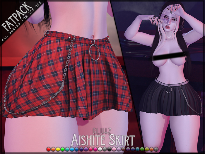 glutz . aishite skirt . fatpack