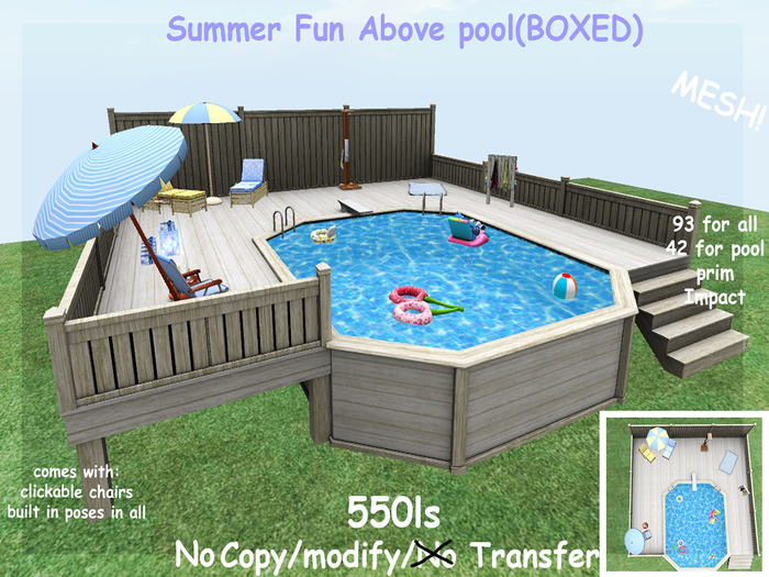 Summer Fun Above pool(BOXED)