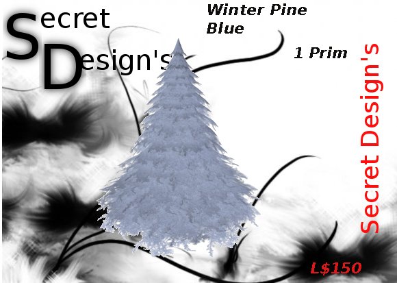 Tween Designs !!!...Winter Pine Blue 1024