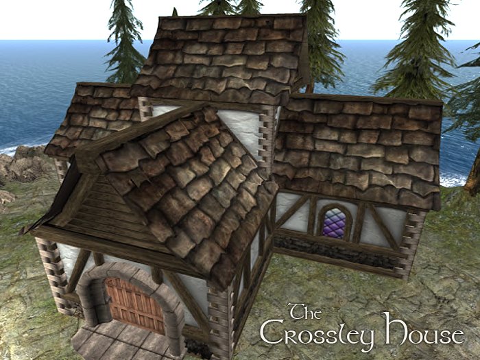 Rustica - The Crossley House (3 Different versions included!) Sculpted Medieval Cottage