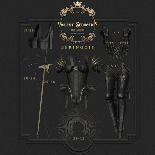 Violent Seduction Beringois Corset RARE