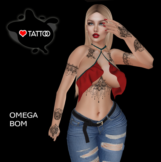 LOVE TATTOO HAMSA