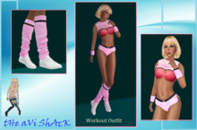 "PHYSICAL"  WORKOUT OUTFIT FOR TONIC !
