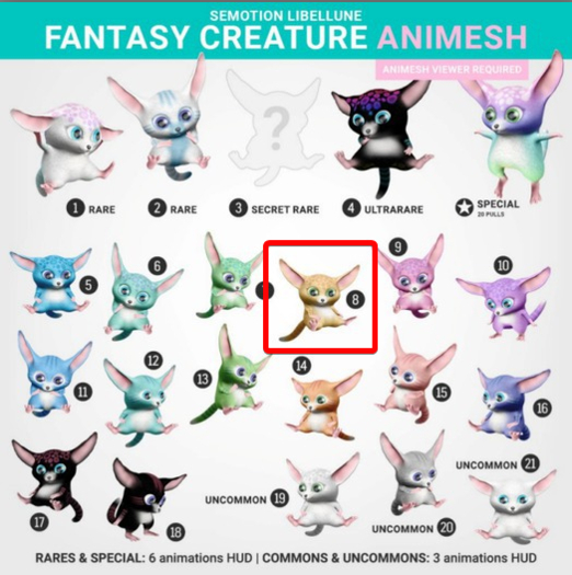 SEmotion Libellune Fantasy Creature #8