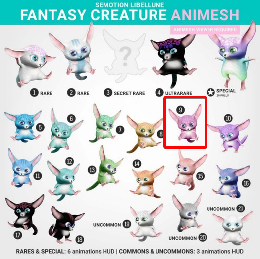 SEmotion Libellune Fantasy Creature #9