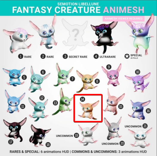 SEmotion Libellune Fantasy Creature #14