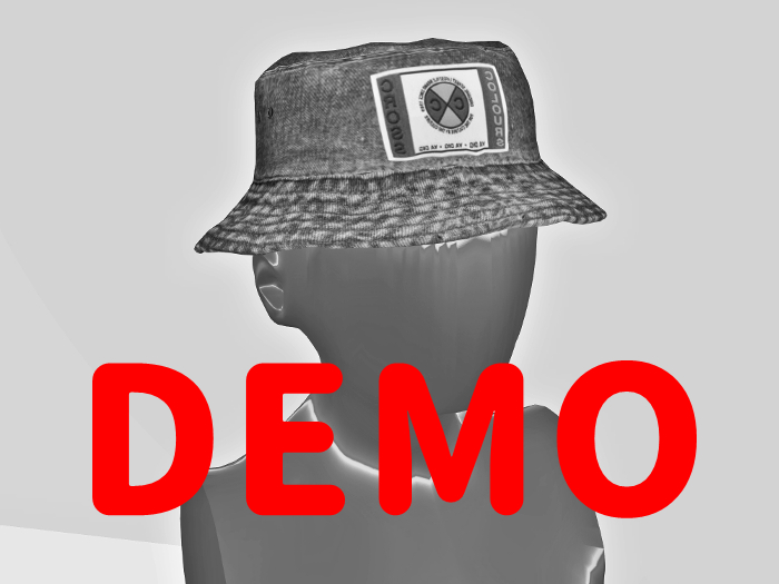NA.YO! -  denim bucket hat(mid) DEMO