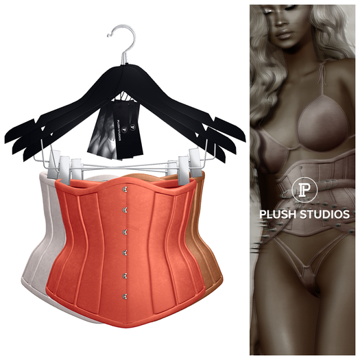 PlushStudios. Beatrix Set Corset - Fatpack