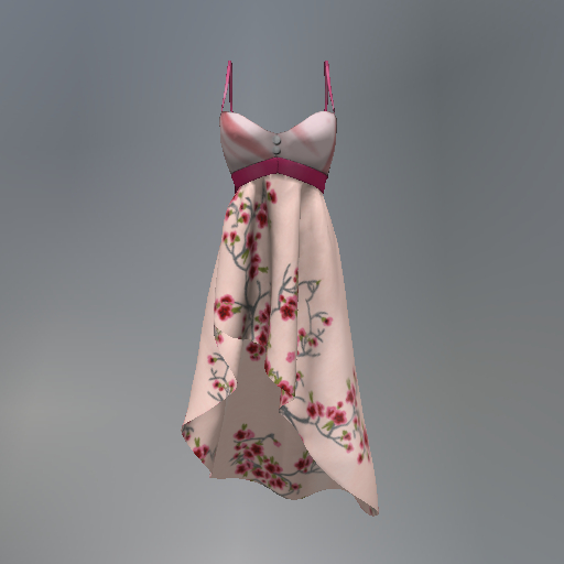 Pink Sakura Slink Band Dress box