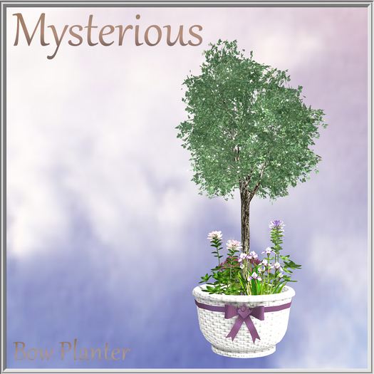 Mysterious~ Bow Planter(Wear)