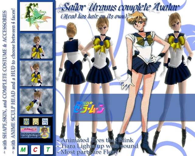 SAILOR URANUS COMPLETE AVATAR