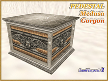 PEDESTAL - Medusa Gorgon (1 LI) (Full perm)