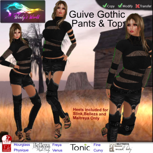 @WW Guive Gothic Outfit Unpacker HUD (Right click and add)