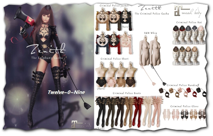 =Zenith=Criminal Police Hat (Rose)