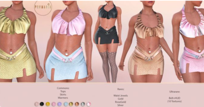 *PROMAGIC* Tup-Waist Jewel-Silver-RARE