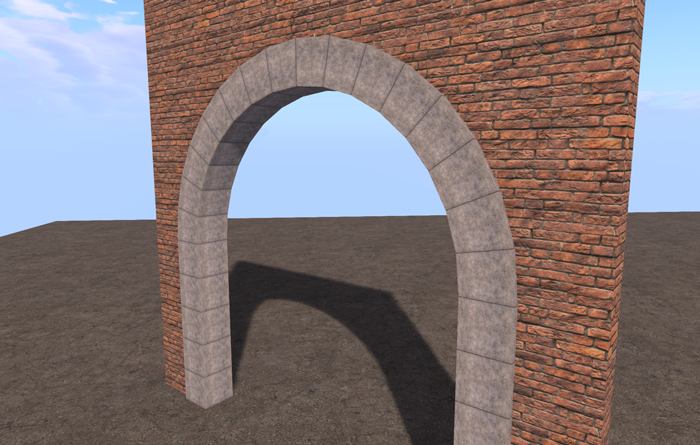 Stone Arch+Wall (Full Perm) BOX