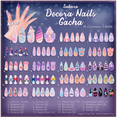{Sakura} Decora Nails - Lara - Scouts [A]